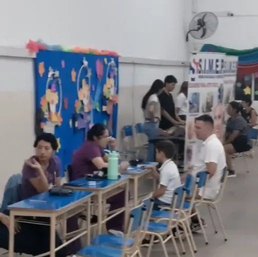 Jornada de Aptos en un aula de nivel inicial